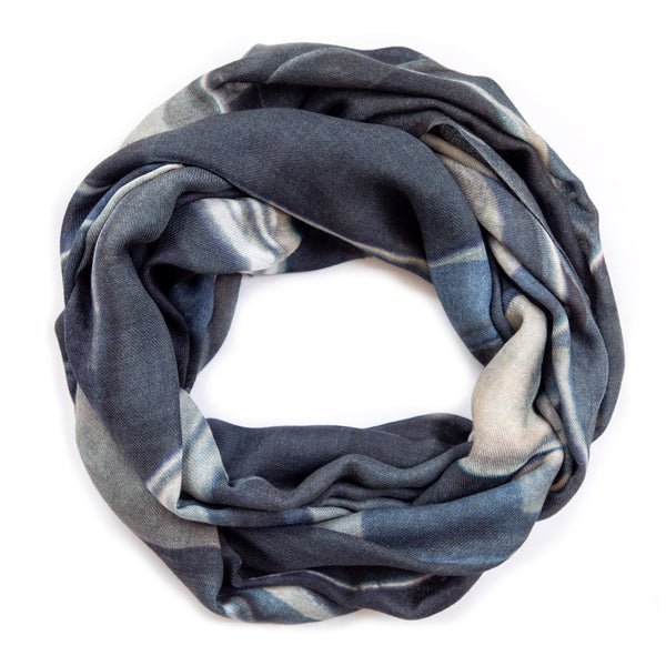 THE WATER CANS oversized wool scarf