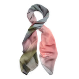 TULIPS silk chiffon scarf