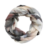 TAUPO TEXTURES oversized wool scarf